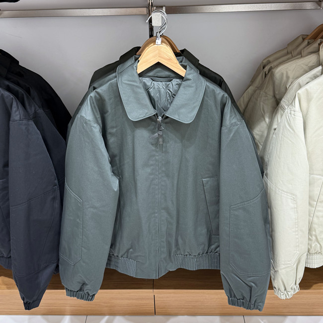 Uniqlo Collaboration Men's and Women's Pufftech Air Cotton Casual Short Jacket Coat 479411 Uniqlo Collaboration Men's and Women's Pufftech Air Cotton Casual Short Jacket Coat 479411