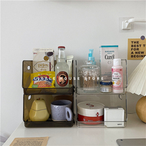 Little-House of the House of the Litter) A transparent bathroom containing shelf desktop shelf with good beauty and good use