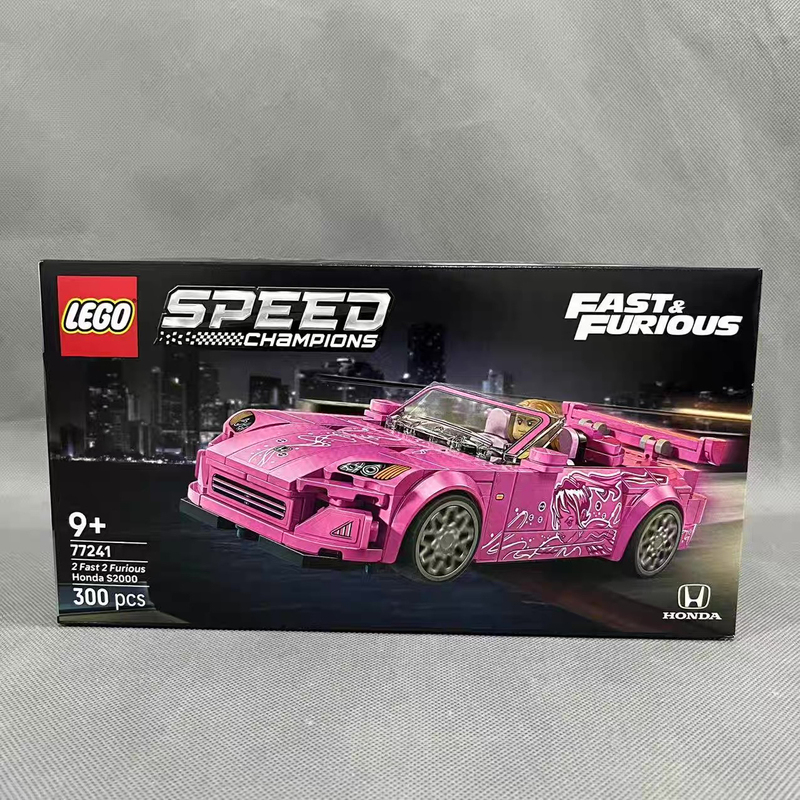 Lego Speed Racing Car 77241 Fast and Furious 2 Pink Honda S2000 Kidsren's Building Block Toys Lego Speed Racing Car 77241 Fast and Furious 2 Pink Honda S2000 Kidsren's Building Block Toys