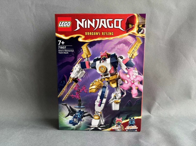 Lego 71807 Sola's Technological Element Mecha Children's Educational Toy Building Blocks Gift Lego 71807 Sola's Technological Element Mecha Children's Educational Toy Building Blocks Gift