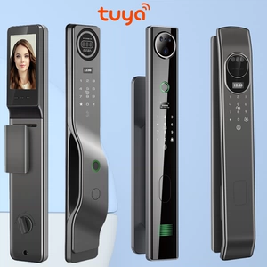 Умный замок Tuya граффити, 3D-распознавание лиц, узор вен ладони, переключатель связанной сцены, видеовызов, удаленная разблокировка