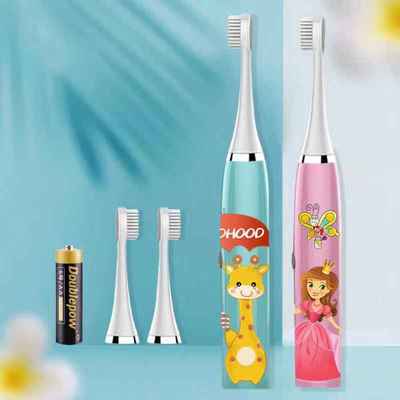 3个刷头！【软毛儿童】电动牙刷