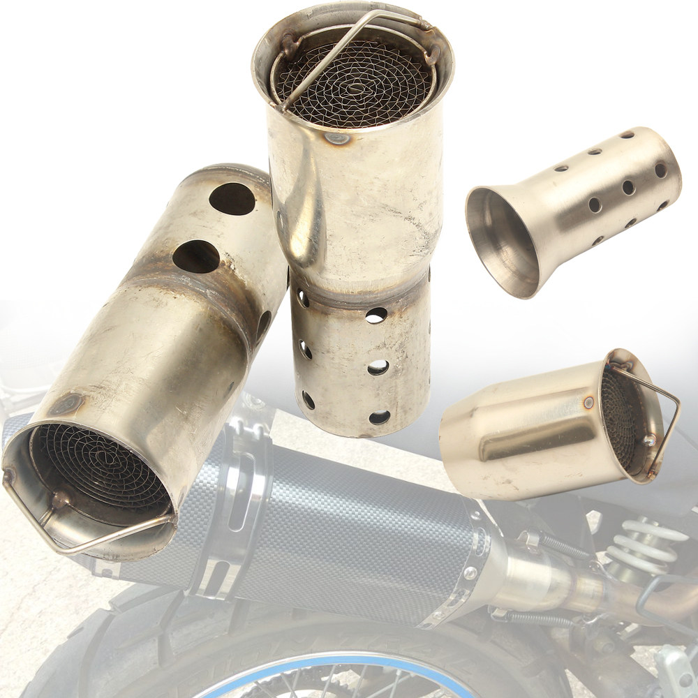 Locomotive exhaust pipe modified low noise catalyst muffler Scorpio muffler plug Kawasaki M4 back pressure core