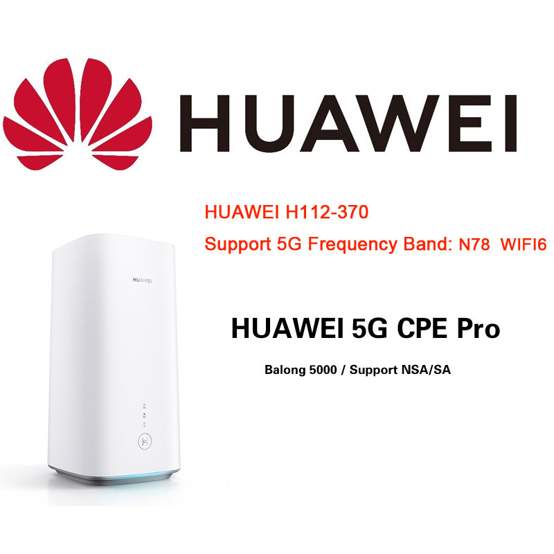 Huawei H112-370 English Version Unicom 4G 5G Wireless Router