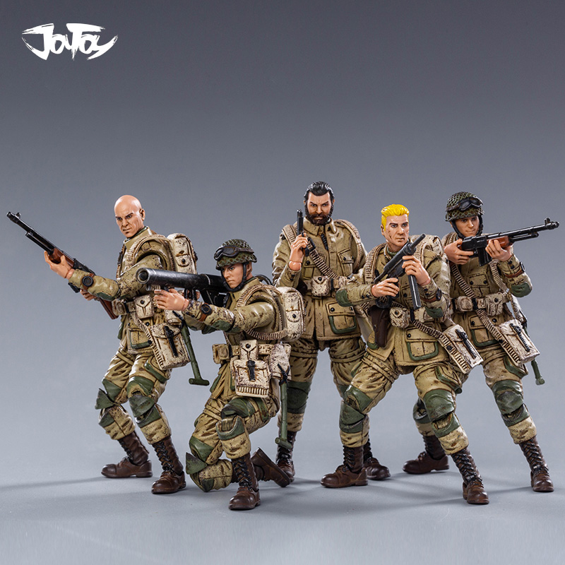 World War II US Airborne Division FiveDark source Man soldier 3.75 inch series 1 : 18 beautiful Marine Corps special type tactics troops airborne Reconnaissance company USMC
