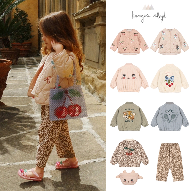 40% off Nanny's House! Konges Ss26 Children's Cat and Fruit Cartoon Jacket Coat Leopard Print Pants Waist Bag 40% off Nanny's House! Konges Ss26 Children's Cat and Fruit Cartoon Jacket Coat Leopard Print Pants Waist Bag