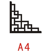 Черные A4 4 таблетки