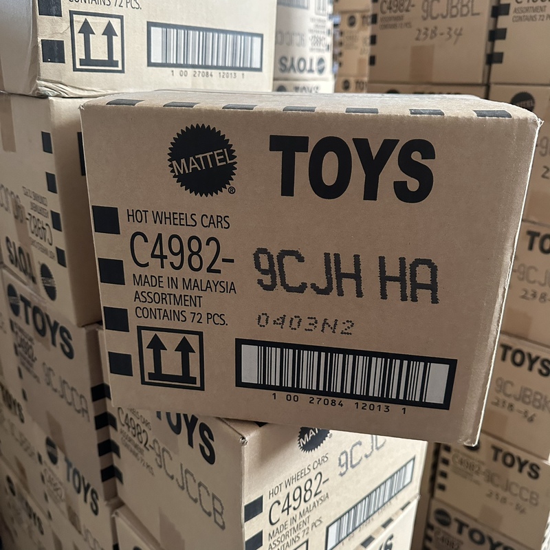 2026C Batch Hotwheels Small Sports Car Alloy Car Model Hotwheels Genuine New Model C4982 Original Box Full Box