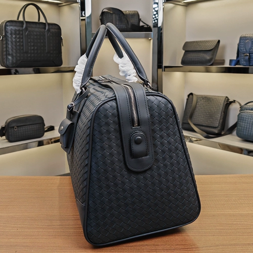 Вместительная и большая плетеная очень большая сумка для путешествий для отдыха, из натуральной кожи