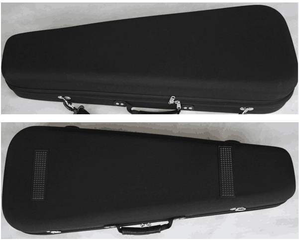 Cello box upscale Middle Tie 3-corner violin box Germany with good quality 15 -16 inch black