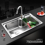 Jomoo Jiu Mu 304 из нержавеющей стали кухонная раковина набор