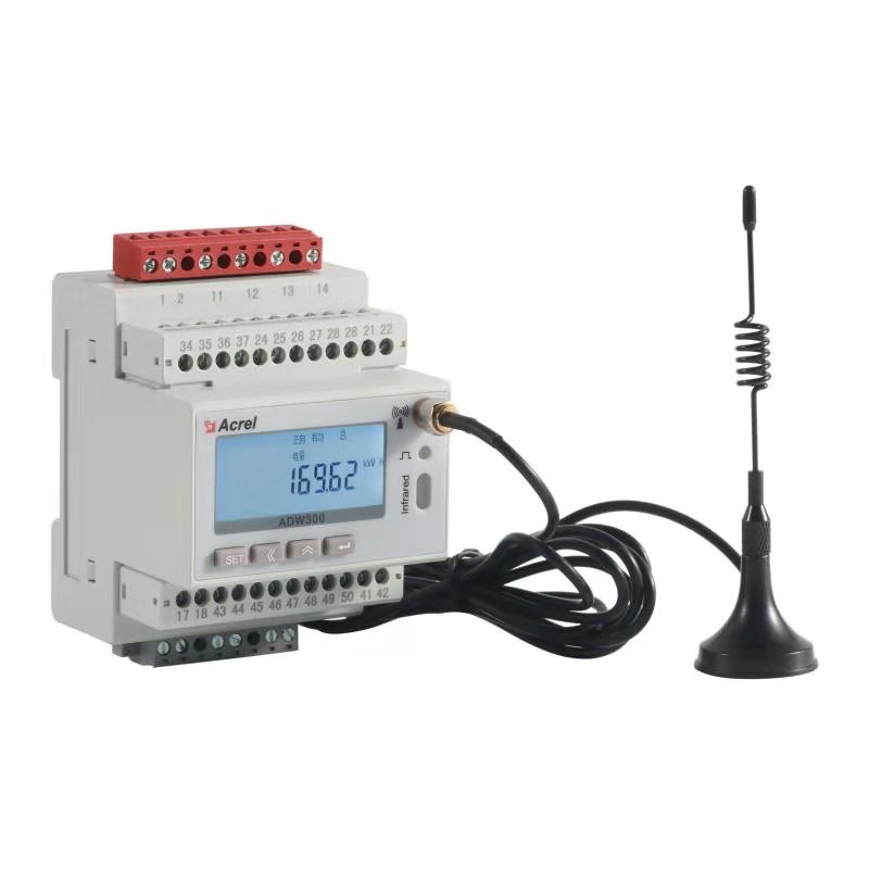 Wireless metering instrument ADW300-HJ-D24-4G Ancory manufacturer 1 level multi-function electric energy meter