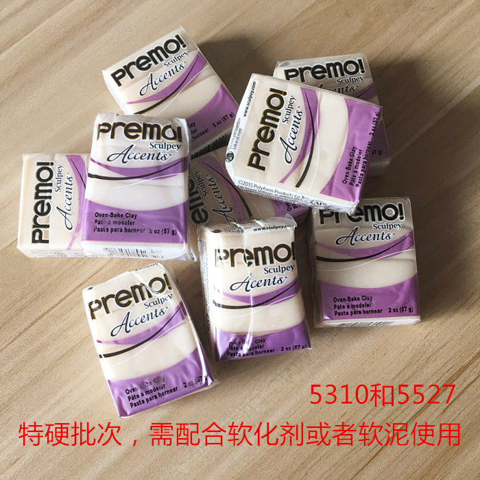 (body-residual firmness handling) US soft pottery clay premo translucent model Figure to make eyeballs