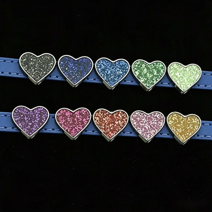 Glitter Wearing a Peach Heart