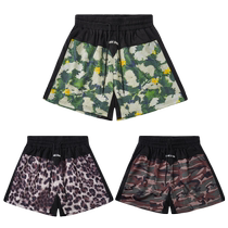 bkcxzice floral american retro basketball shorts mens camouflage beach hot pants wave sports casual pants summer tide