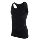 Летний баскетбольный быстросохнущий дышащий спортивный жилет для тренировок для спортзала без рукавов, в обтяжку, для бега, короткий рукав