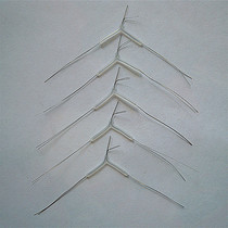 Split Hook Ware Transparent Silicone Wire Splitter Bifurcation Splitter Subline Bifurcated Instrumental Fishing Gear Accessories Gear Accessories