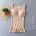 Phụ nữ gầy gò với cúp ngực sau sinh Áo lót mỏng ngực hỗ trợ tập hợp eo không có vòng thép áo nhựa áo giảm eo Corset