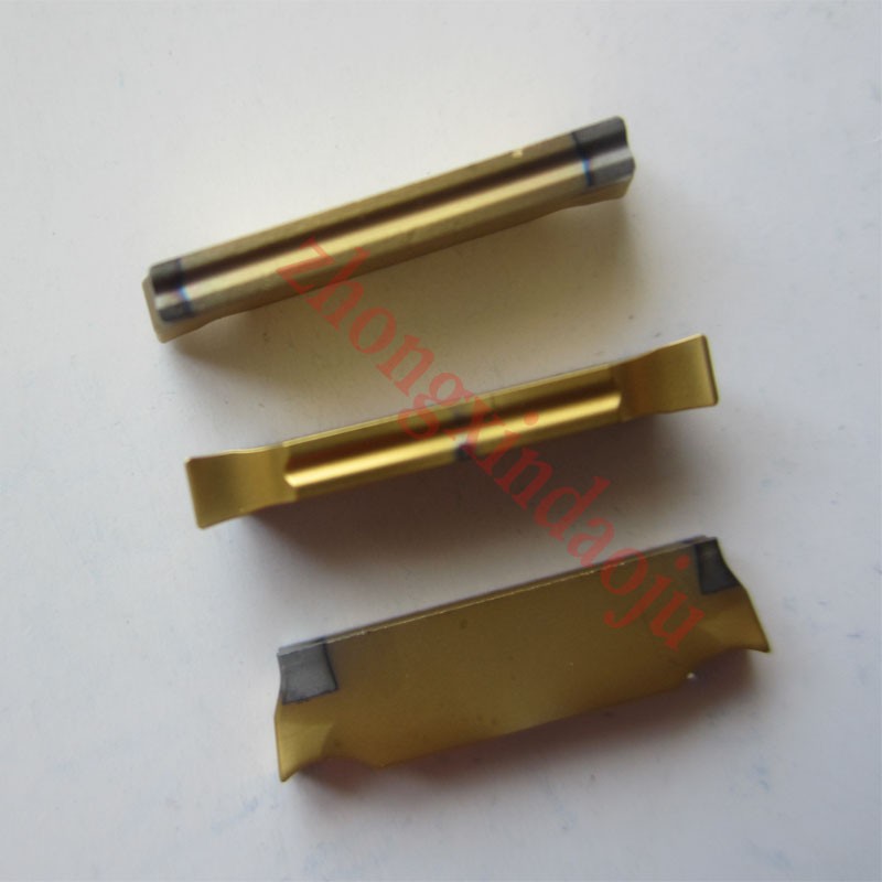 Numerical control cutting knife stainless steel cut cutting groove blade MGGN300 400500 fine grinding steel piece cutting knife head knife grain