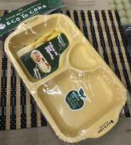 South Korea imported childrens corn Two-grid lunch box