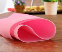 Send brush 40 * 50cm silicone kneading pad square with scale baking pad non-slip