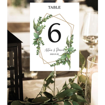 Mori meet wedding custom seat card hipster seat card wedding table card wedding card