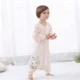 Chân bé ngủ túi mỏng mùa xuân và mùa hè cotton 1 nữ bé đồ ngủ một mảnh 3 bé trai ấm điều hòa chống đá áo liền quần cho bé chính hãng