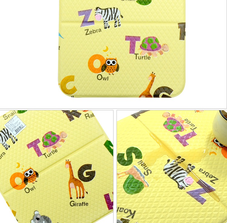 Hàn Quốc nhập khẩu phim hoạt hình di động gấp đệm ngoài trời mát mẻ đệm ẩm pad Kèn nhỏ bẩn - Ghế đệm / đệm Sofa nệm ngồi bệt