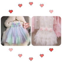 Export girl dress Super fairy child princess dress girl summer skirt 2021 new special price small happiness