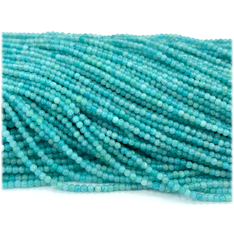 Natural Amazonite Amazonite Stone Round Beads Cylindrical Sugar Cube Beads DIY Jewelry Making Loose Beads