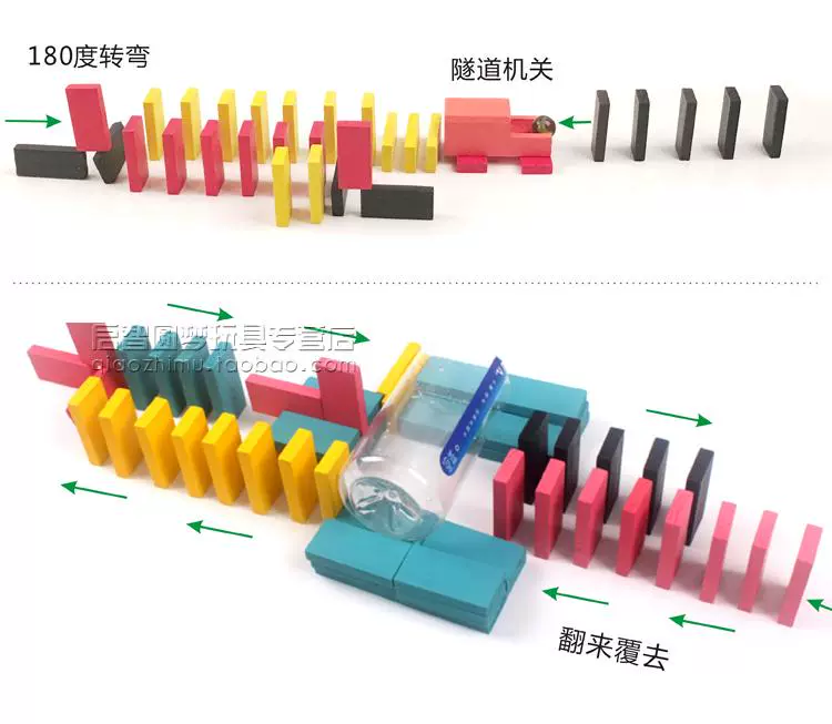 Khối xây dựng câu đố cơ quan bằng gỗ dominoes trẻ em người lớn của đồ chơi 360 500 1000 cái 6 tuổi cửa hàng đồ chơi trẻ em gần đây