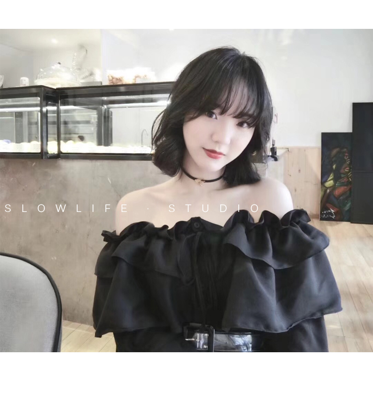 Mùa hè đơn giản liền mạch quây áo ngực vô hình đồ lót đám cưới chống trượt một bên cổ quây mặc Pháp phần ngực mỏng - Strapless Bras đồ lót nữ