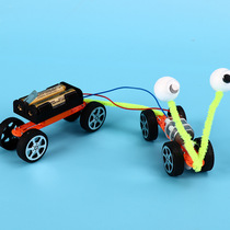 stem Creative Electric Gear Car scientific experiment assembly toy DIY technology small production student small invention