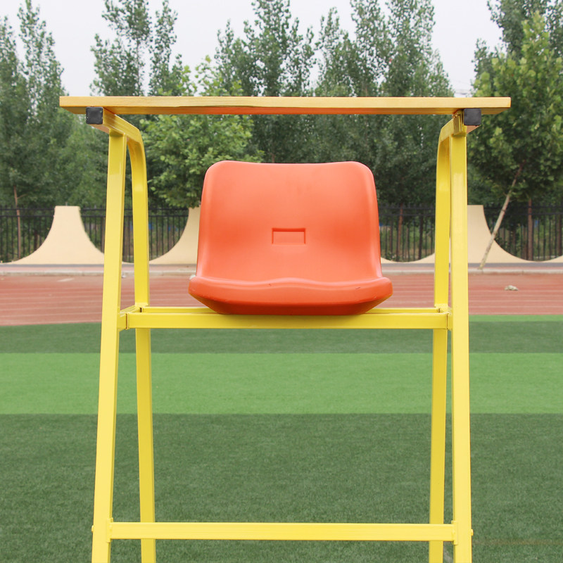 Outdoor badminton referee chair Indoor standard match mobile referee