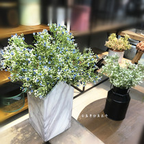 Nordic wind simulation starry bouquet multi-fork small starry flower Flower home decoration flower wedding fake flower soft Display