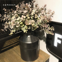 ins series simulation eucalyptus leaf European autumn color hand money leaf wedding home decoration plant ornaments