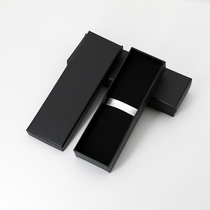 Black heaven and earth cover pen box sign pen gift box gift pen box universal pen box carton printing logo customization