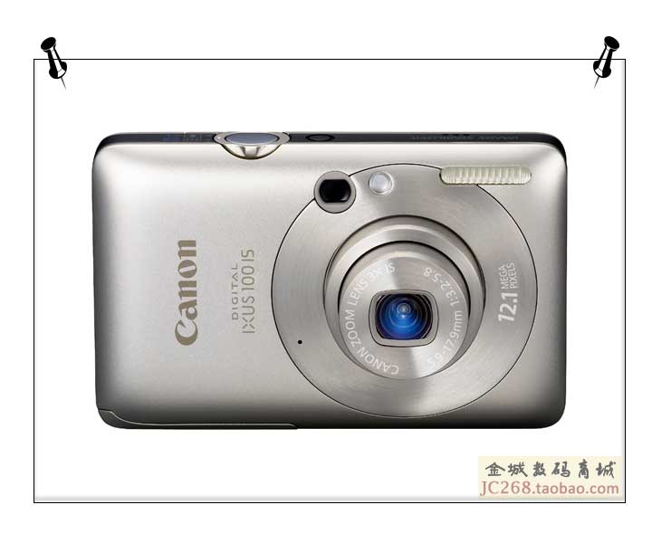 Máy ảnh kỹ thuật số cũ Canon / Canon IXUS 100 IS thời trang chính hãng mỏng và nhẹ HD - Máy ảnh kĩ thuật số máy chụp ảnh canon