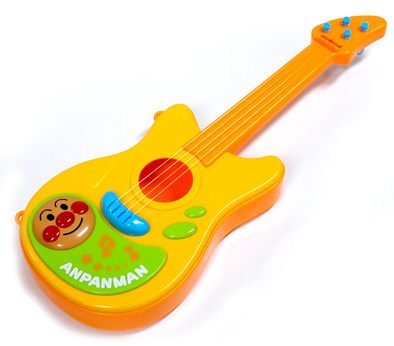 Bánh mì Superman Guitar Đồ chơi âm nhạc có thể chơi được 喔 711L - Đồ chơi nhạc cụ cho trẻ em bộ nhạc cụ cho bé