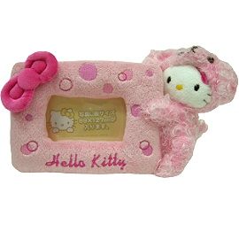 Hello kitty Hello Kitty khung ảnh sang trọng ◇ ◇ "kiểu chó" 712W - Khung ảnh kỹ thuật số khung ảnh điện tử giá rẻ