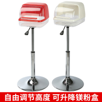 Sports Magnesium Powder Box Magnesium Powder Rack Adjustable Height Stainless Steel Base Gymnastics Anti Slip Powder Box Magnesium Powder Rack