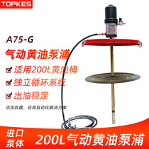 Taiwan Tupcase A75-G Pneumatic Butter Oil Grease Filling Machine Pneumatic High-pressure Lubricator 200L