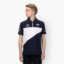 2021 New Little Red Bull Fleet POLO Shirt f1 Racing suit short-sleeved clothes male summer suit customized car costume