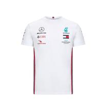 2020 new f1 racing suit short sleeve lapel T-shirt polo shirt men Mercedes Benz amg team overalls