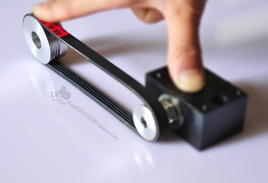 Multi-wedge belt pulley assembly (large wheel 4pj42 small wheel 4pj25 belt 4 pj150)