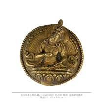 Naxis collection of Nepalese bronze Vajra Buddha Buddhist supplies Buddha statues antique collection Buddha Hall