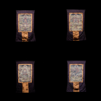 na xi of pick-up Tibetan Buddhism Thangka Shakyamuni Buddha Diamond hand custodian lian shi eight variable wrath lian shi