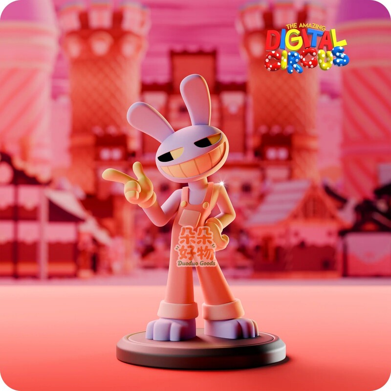 In Stock: Official Merchandise of the Magic Numbers Circus, Genuine Jax Original Figure Doll In Stock: Official Merchandise of the Magic Numbers Circus, Genuine Jax Original Figure Doll