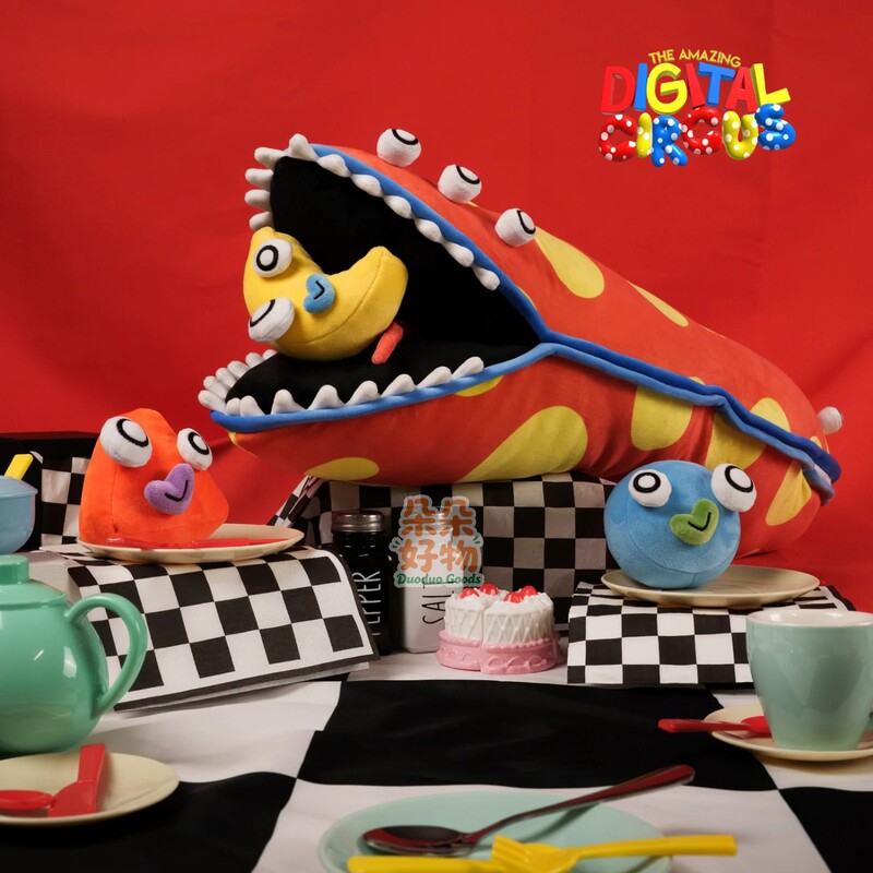New Genuine Magical Circus Plush Doll Gloink Queen Official Merchandise Figure New Genuine Magical Circus Plush Doll Gloink Queen Official Merchandise Figure
