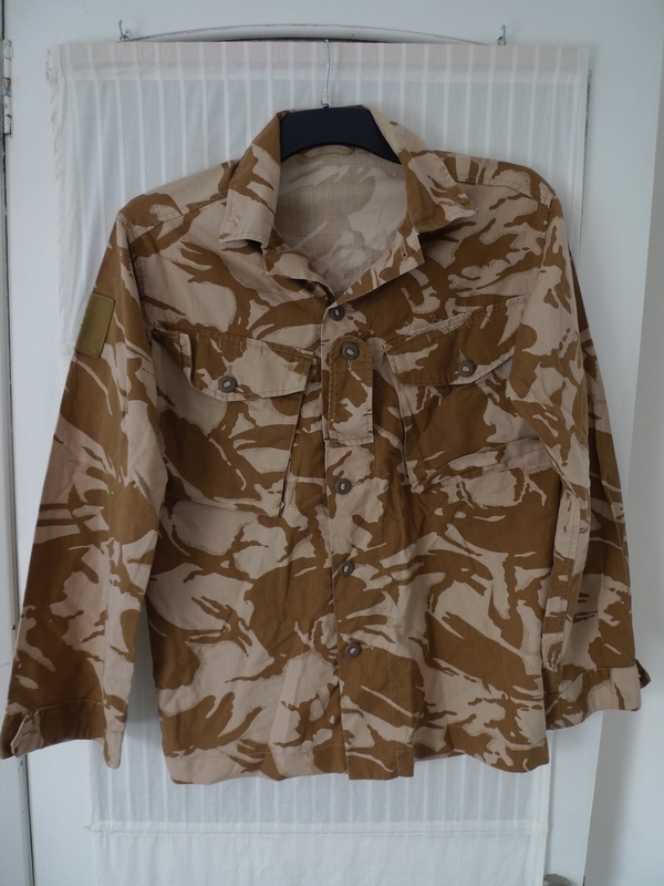 9 New British Army Edition Desert Combat Blouse With Marine Commando Chapter and Baojian Zhang
